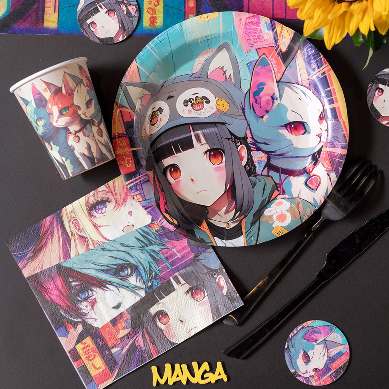 Papperstallrikar Manga