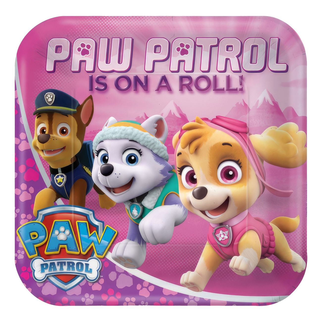 papperstallrikar-paw-patrol-kvadrat-rosa-c-95280-1