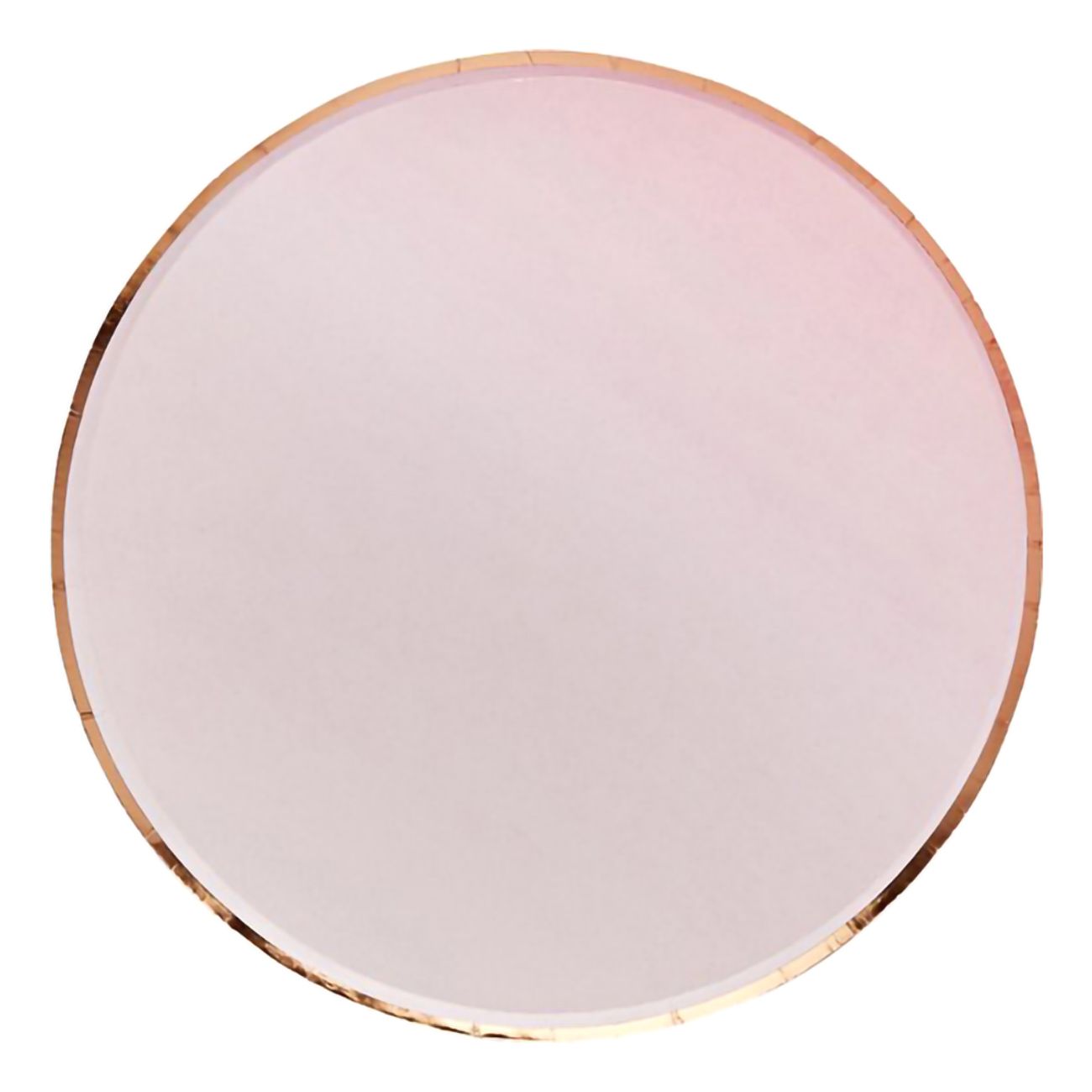 Papperstallrikar Roséguld/Rosa Ombre