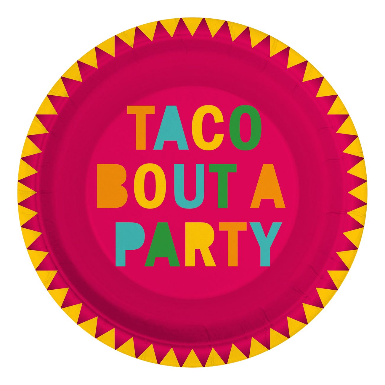Papperstallrikar Tacoparty