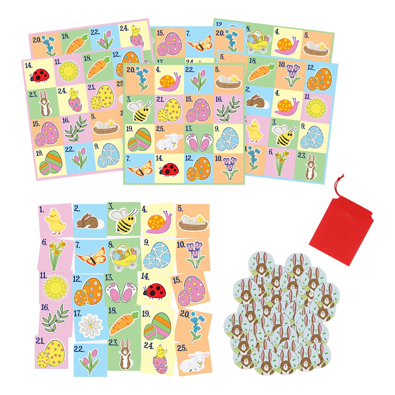 Påsk Bingo Spel för Barn