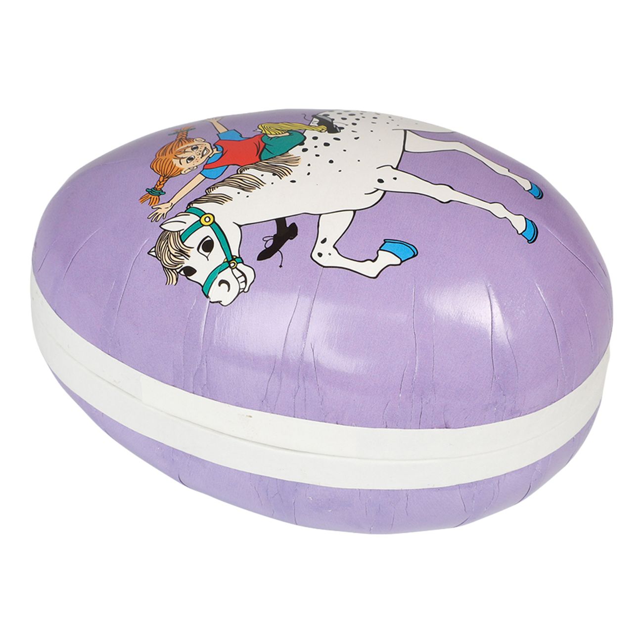 Påskägg Pippi Långstrump Lila