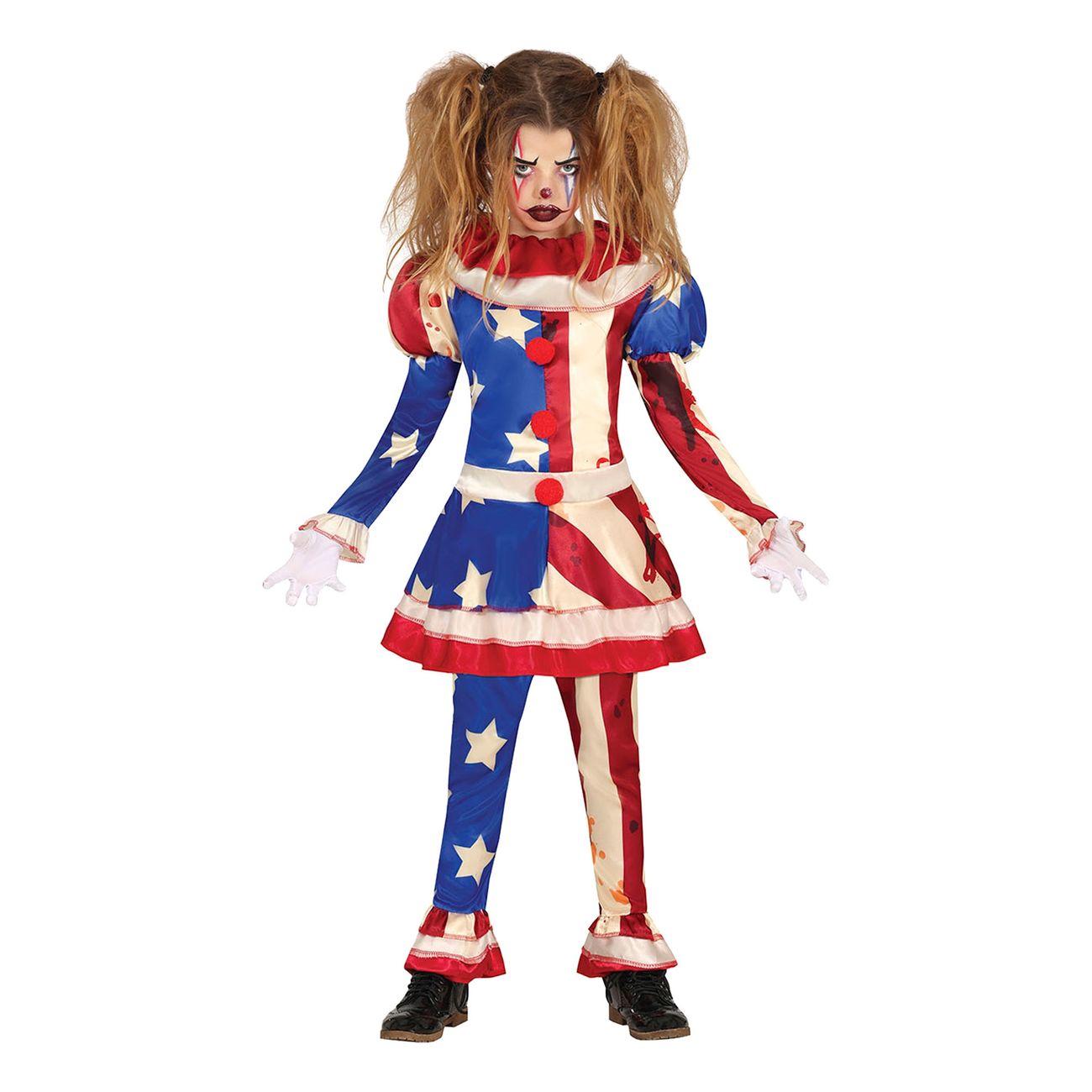 patriotisk-clown-barn-maskeraddrakt-97167-1