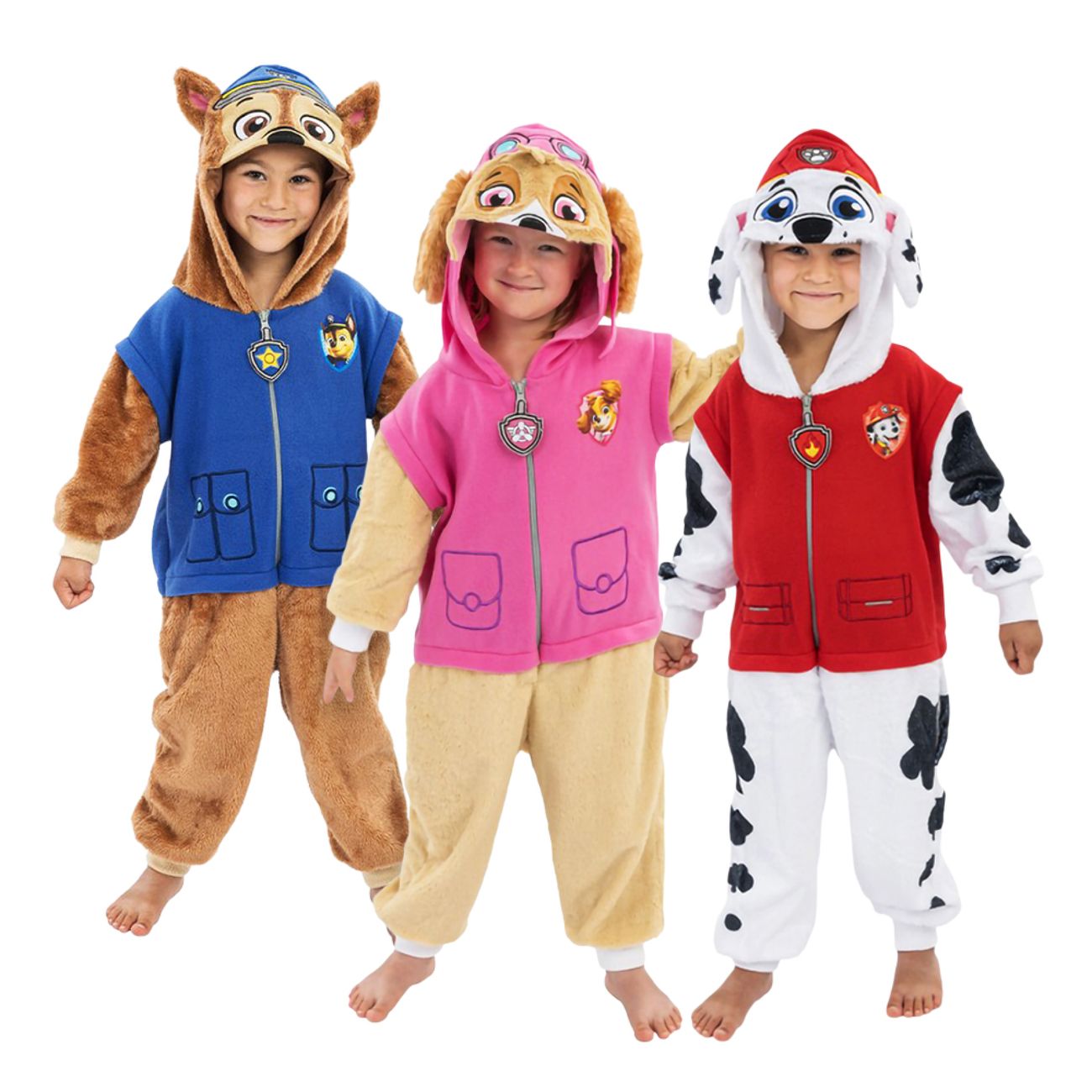 Paw Patrol Chase Onesie Barn Maskeraddräkt