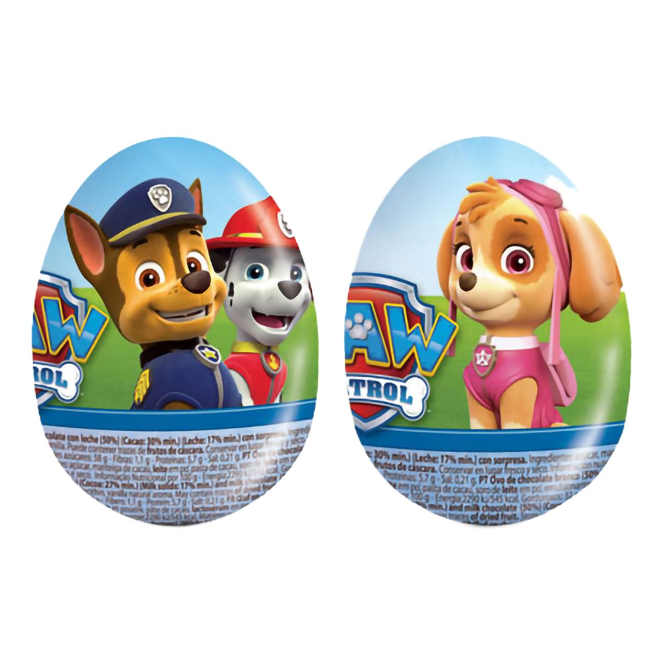 Paw Patrol Stora Chokladägg