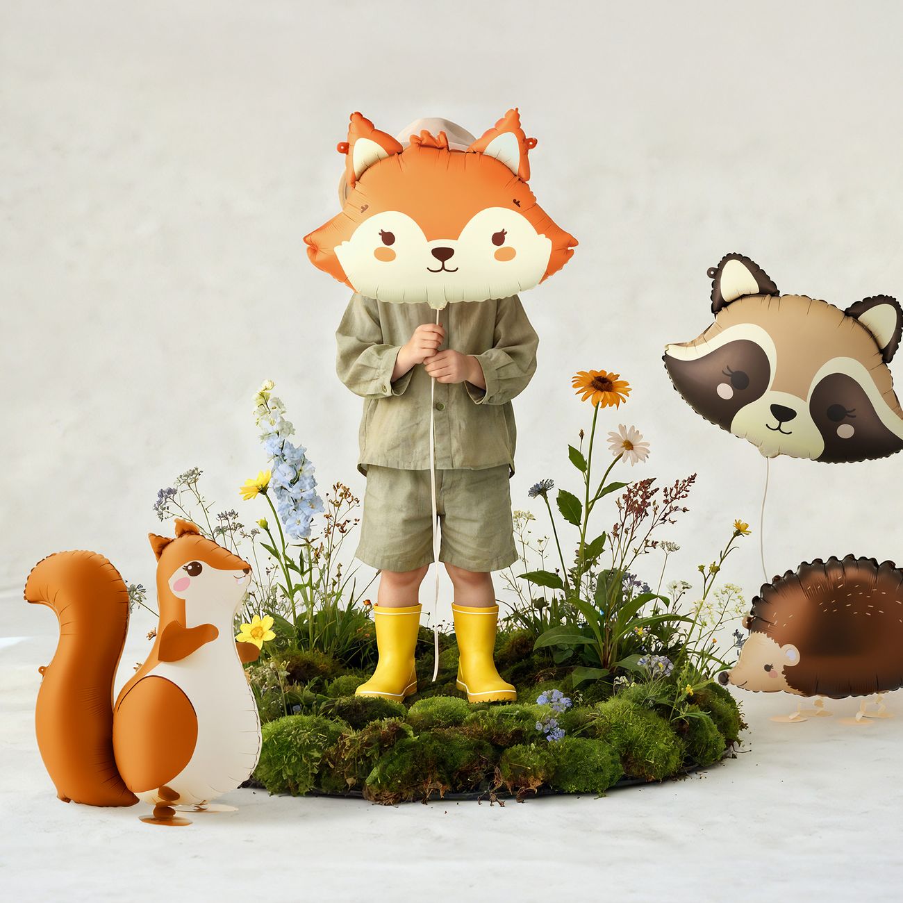 Petwalker Ekorre Folieballong