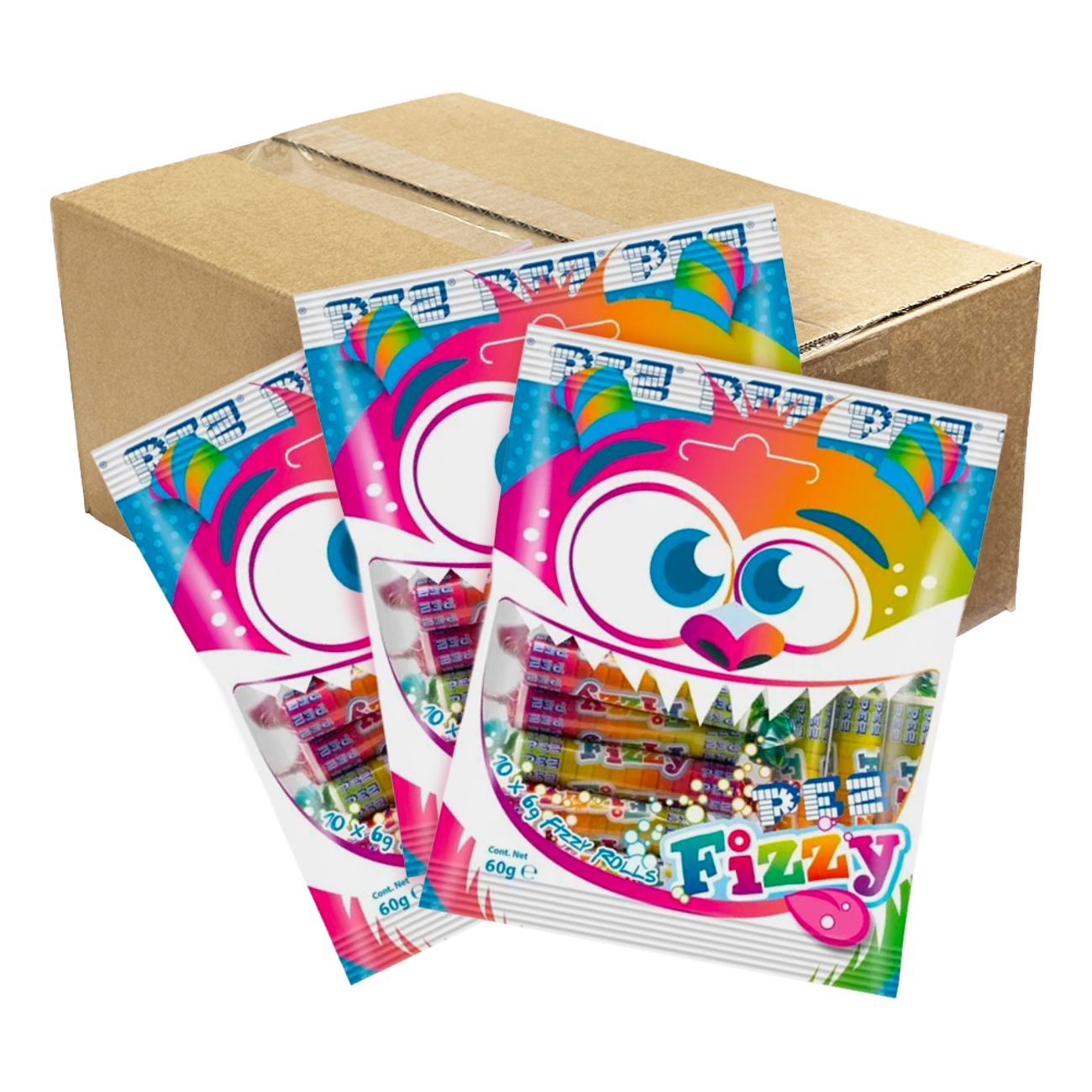 PEZ Fizzy Rolls Bag Storpack