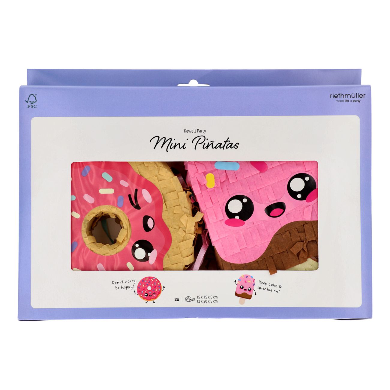 Piñatas Munk & Glass Mini Kawaii