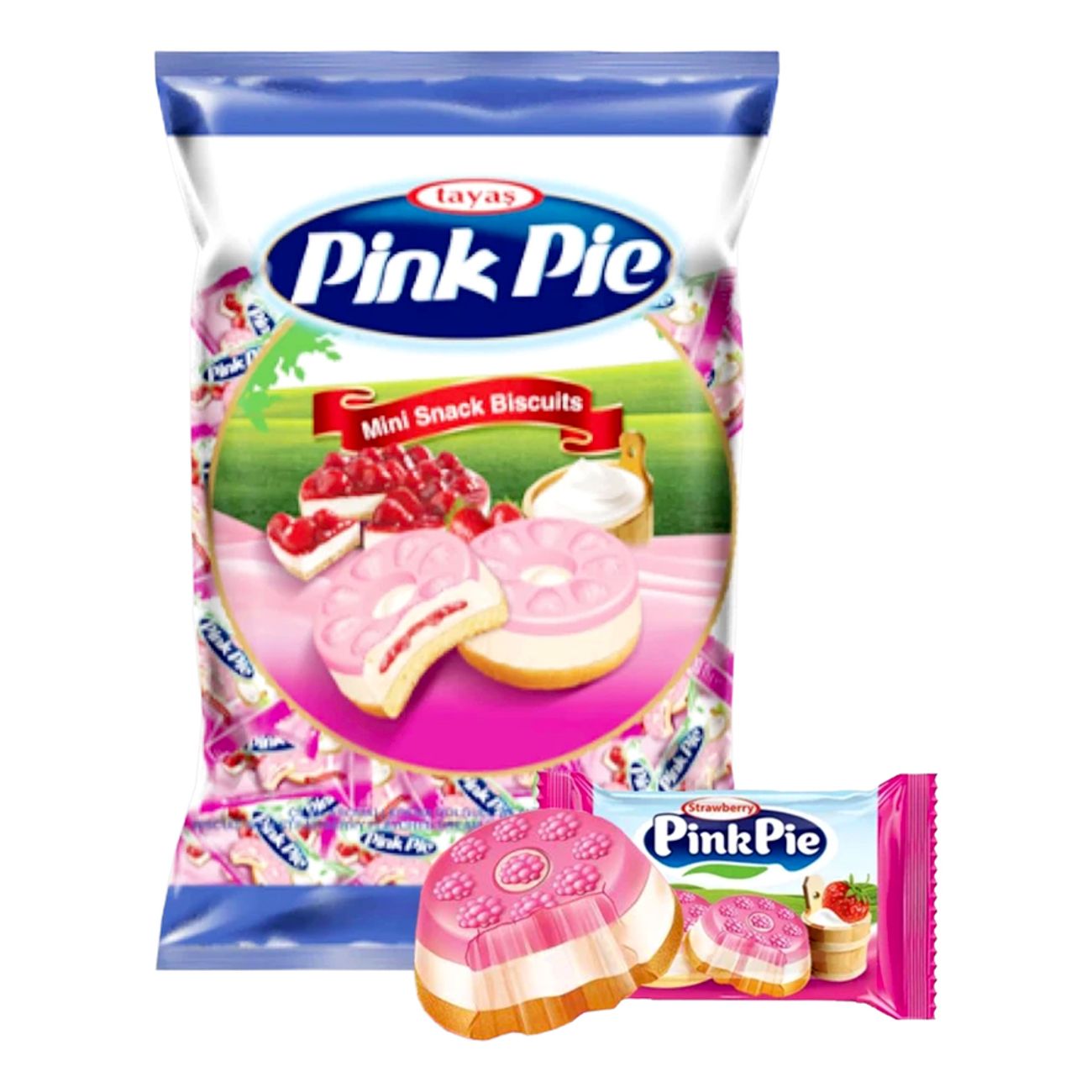 Pink Pie Strawberry Storpack