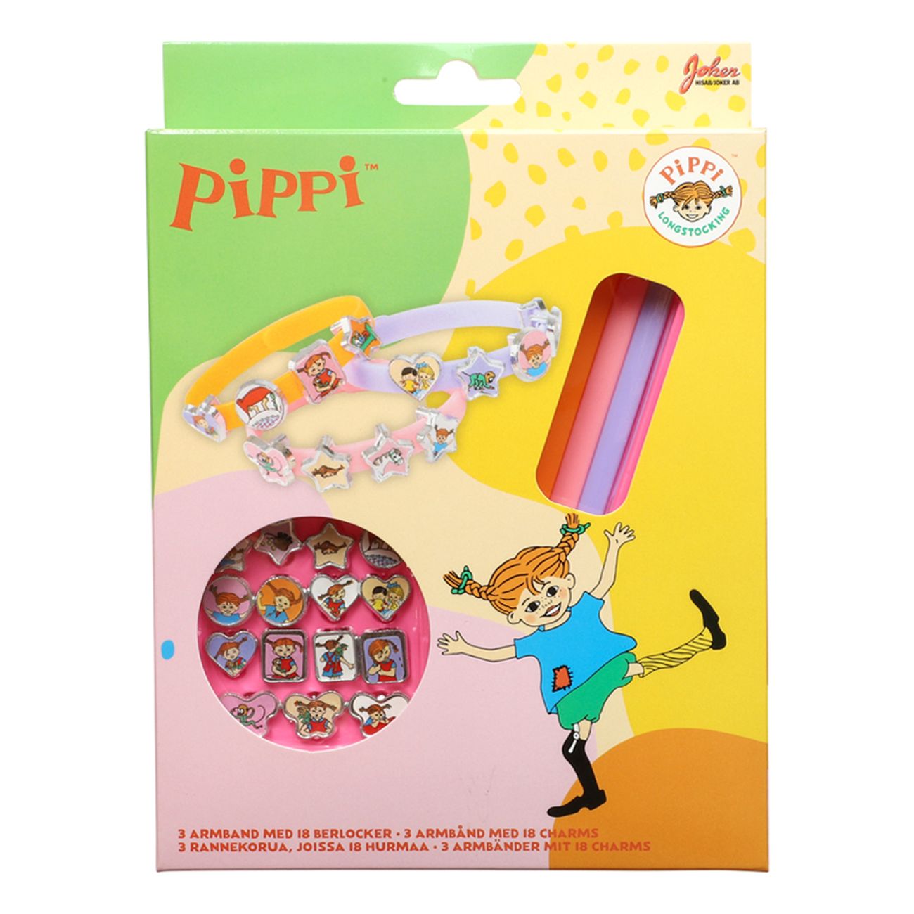 Pippi Armband med Berlocker