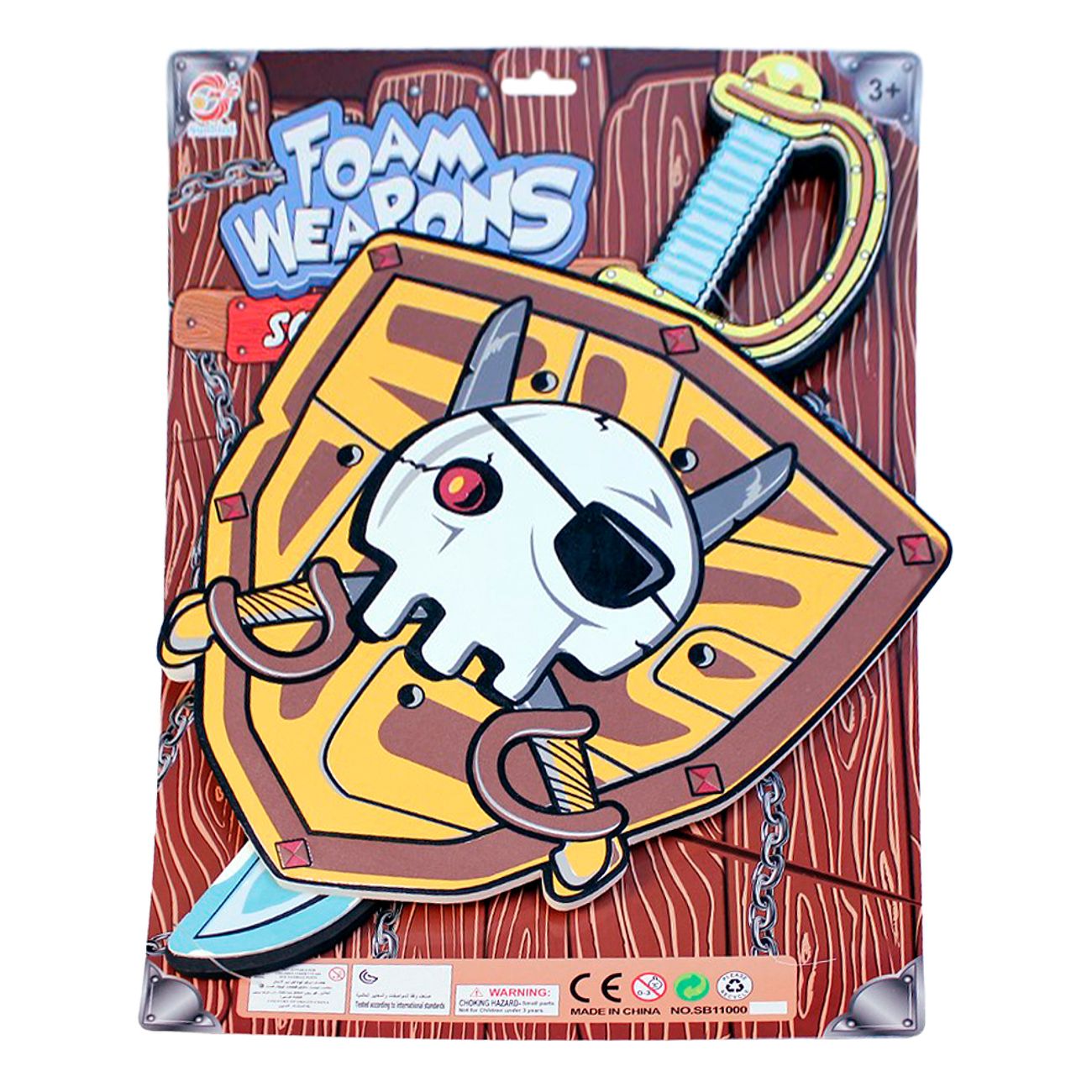 Piratsværd & Skjold