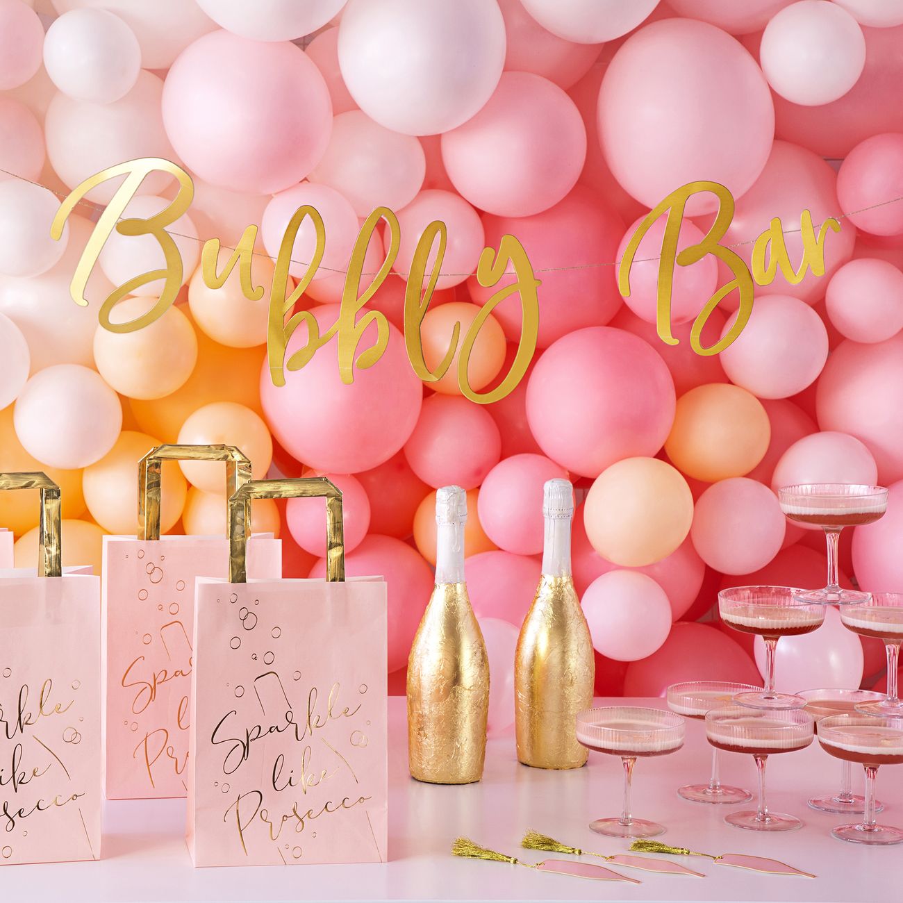 Placeringskort Flaska med Tassle