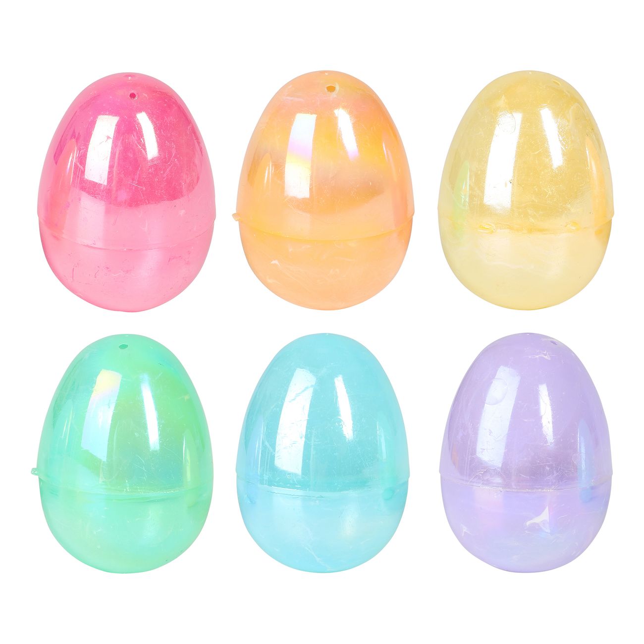 Plastägg till Äggjakt Pastell