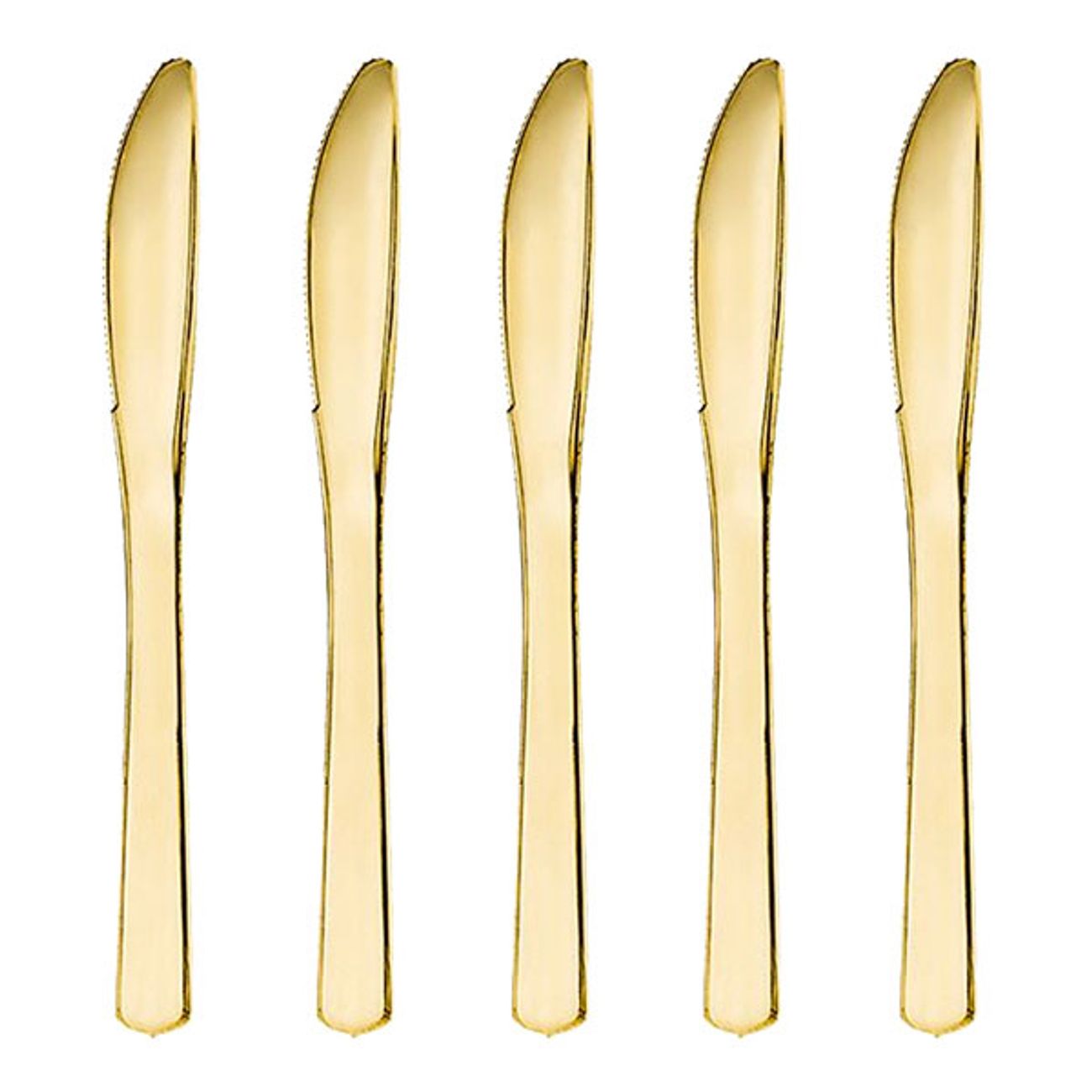 Plastknivar Premium Guld