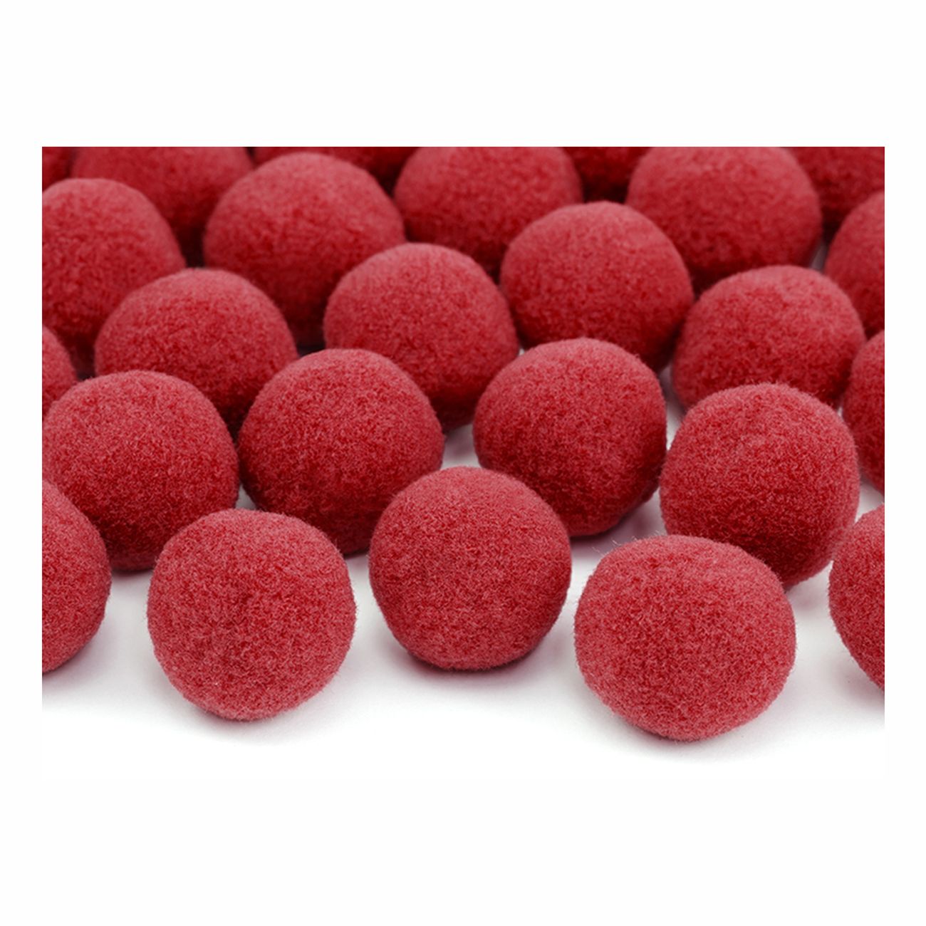 Plysjballer Rød Små