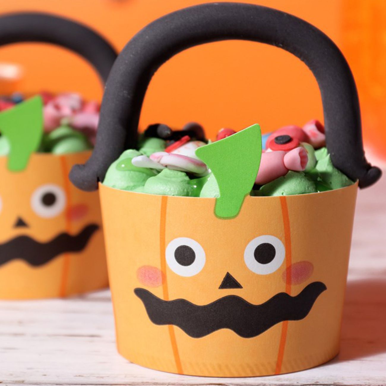 PME Cupcake Kit Jack-O-Lantern