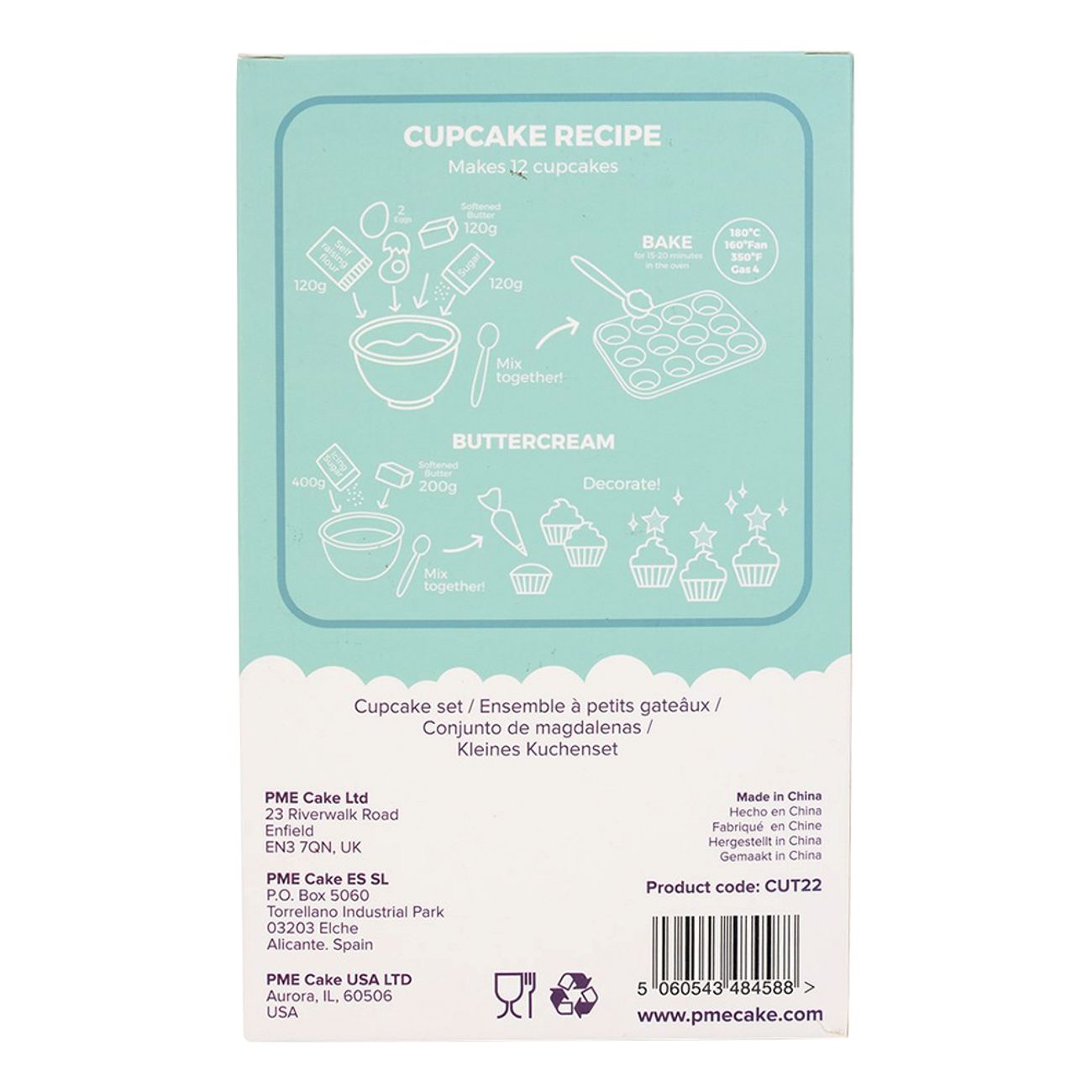 PME Cupcake Kit Vinter