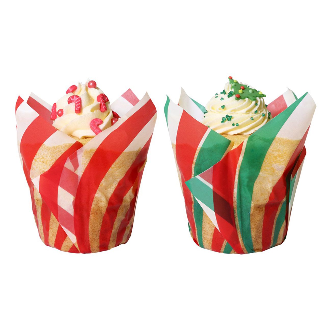 PME Cupcake Wrappers Polkagris