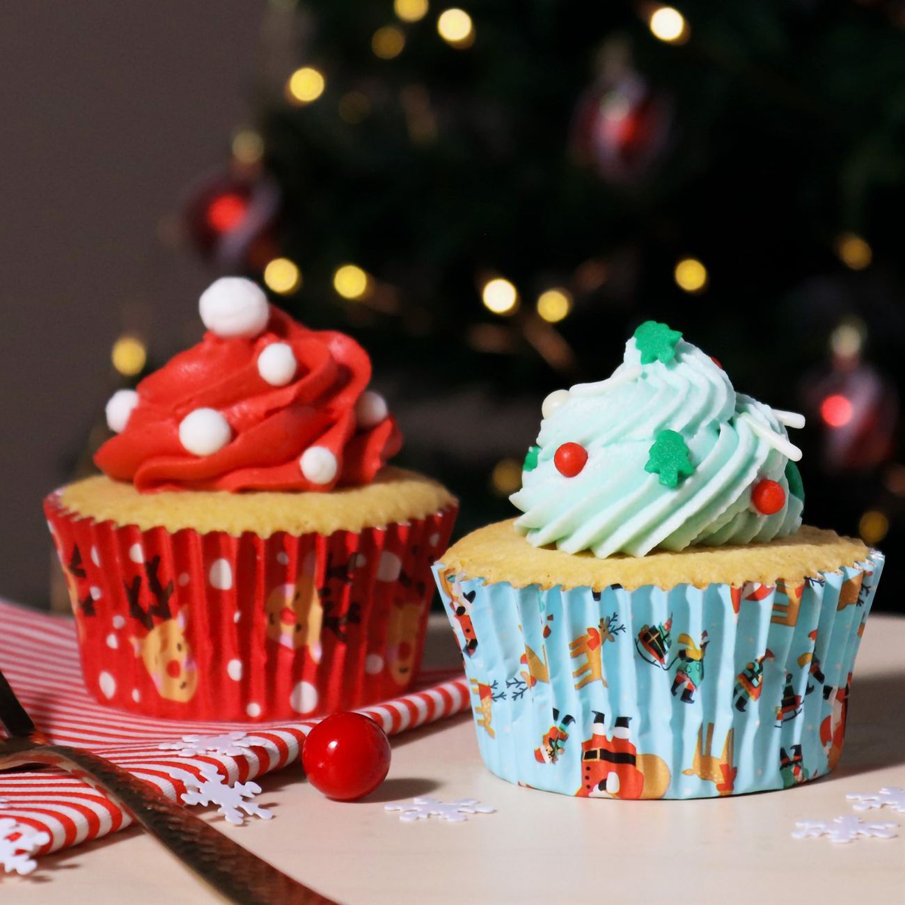 PME Muffinsforme med Folie Jul