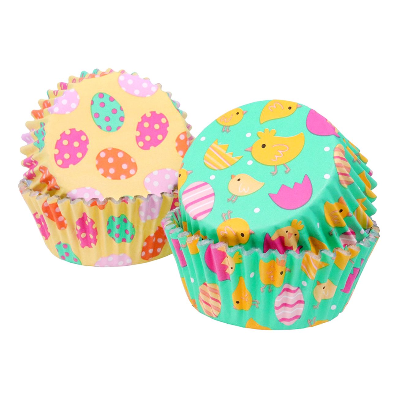 PME Muffinsformar med Folie Påskkycklingar