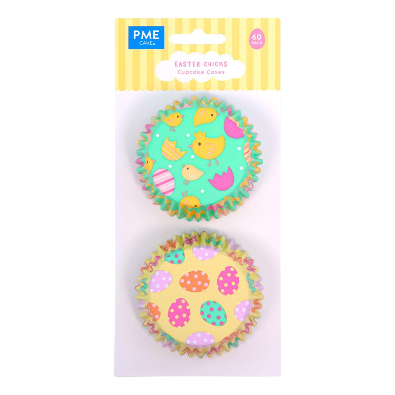 PME Muffinsformar med Folie Påskkycklingar