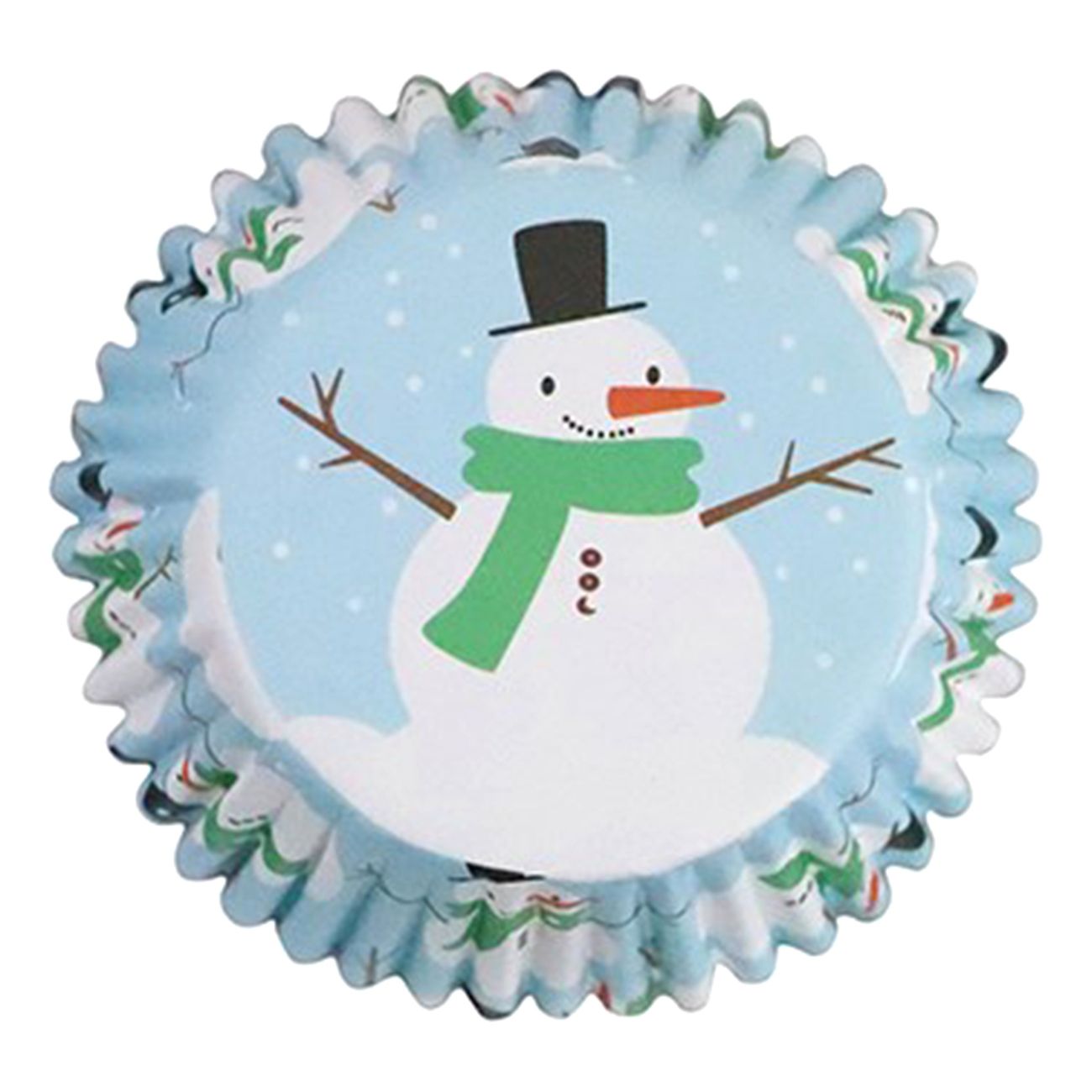 PME Muffinsformar med Folie Snögubbe