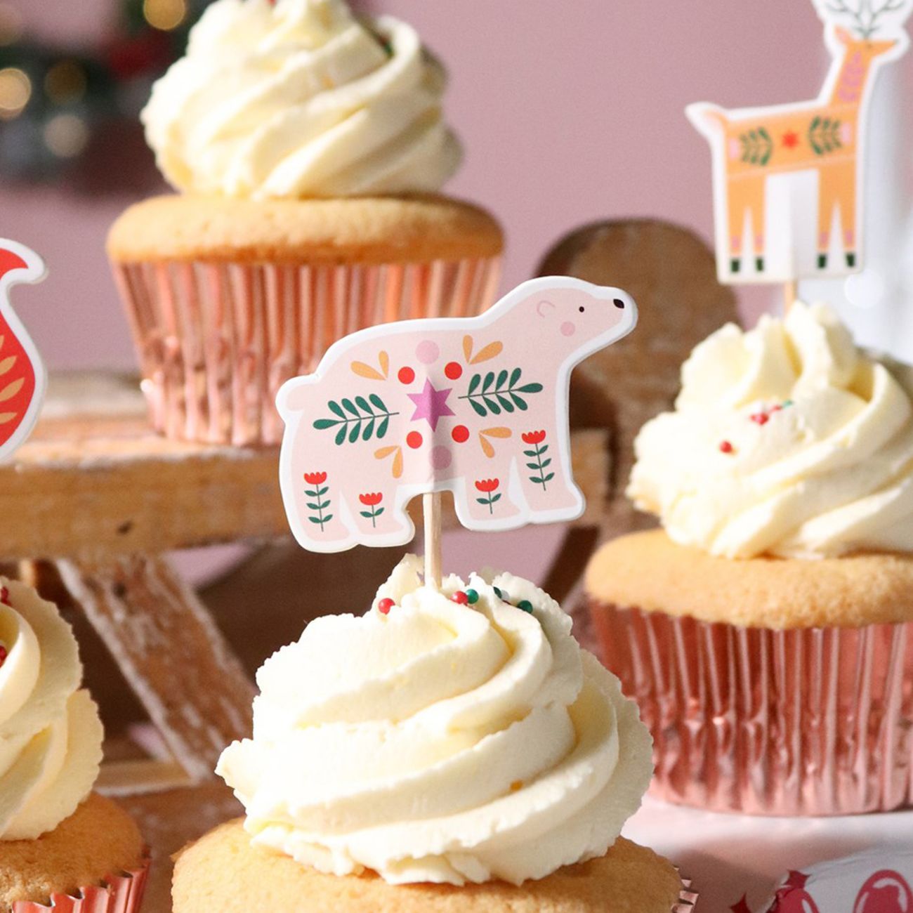 PME Partypicks Julmotiv