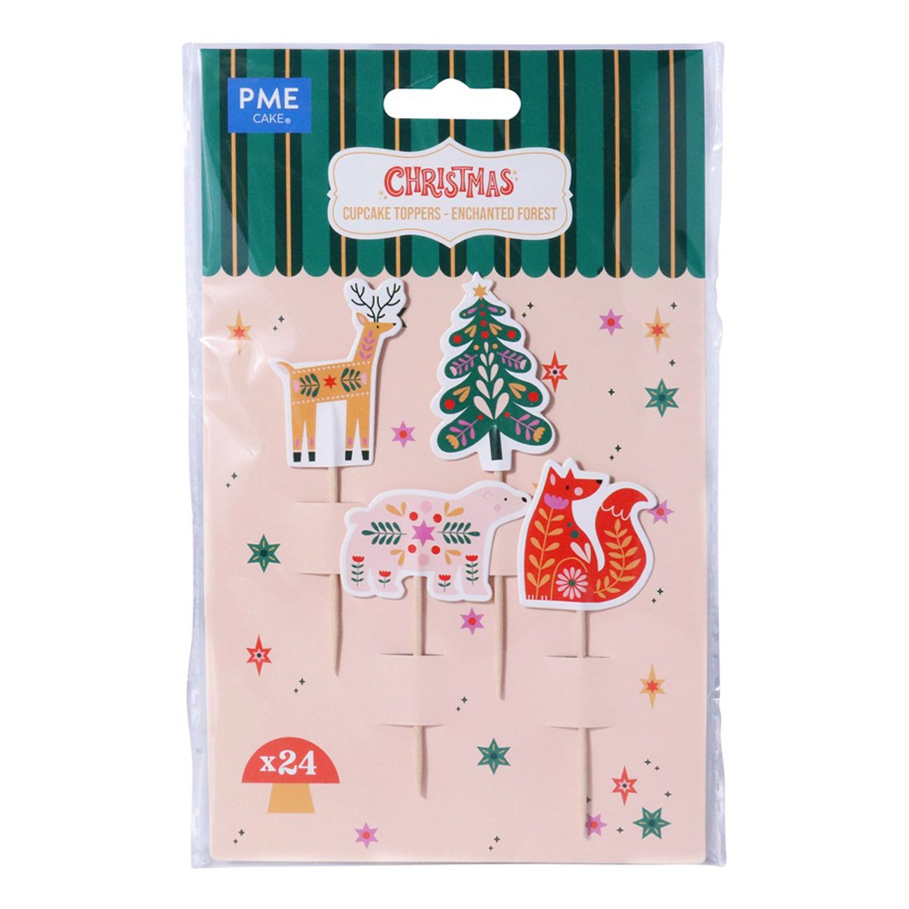 PME Partypicks Julmotiv