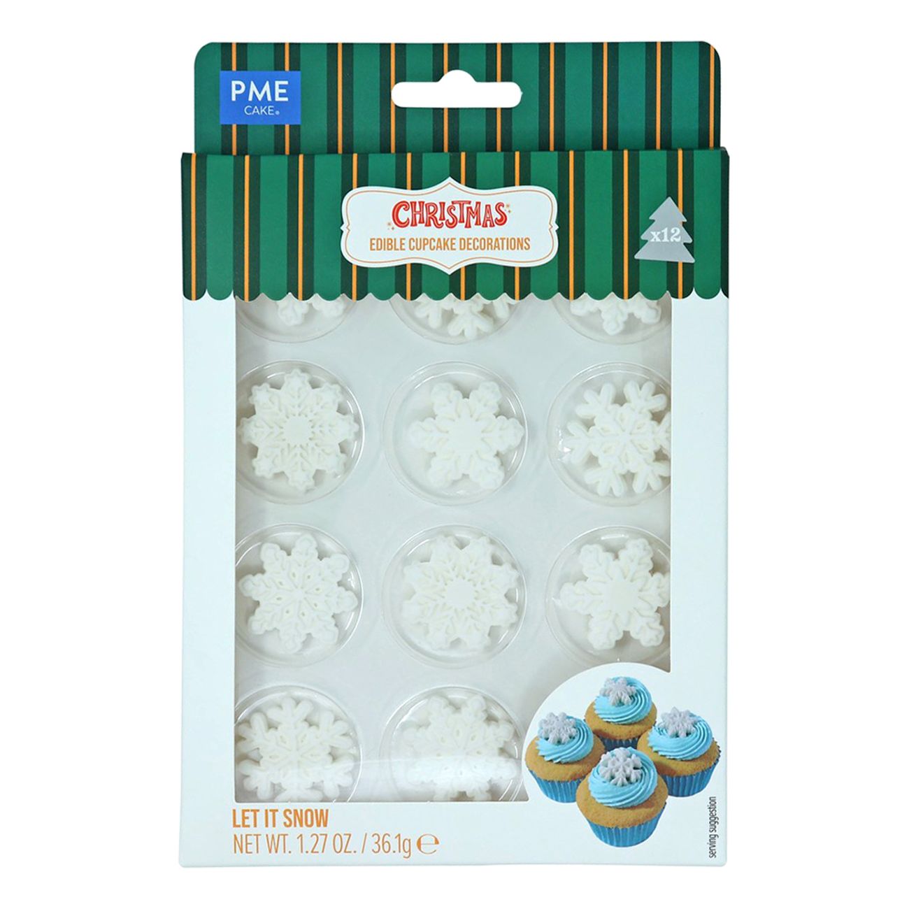 PME Sockerfigurer Snöflingor