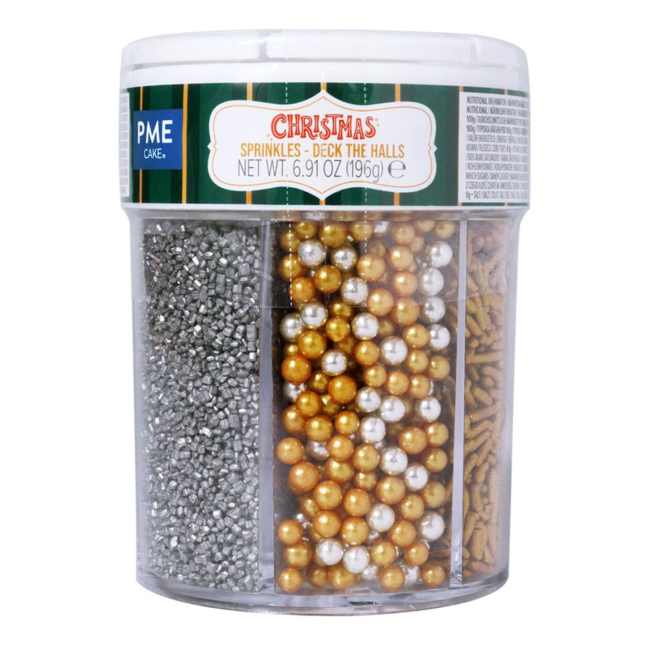 PME Strösselmix Guld/Silver Sparkle