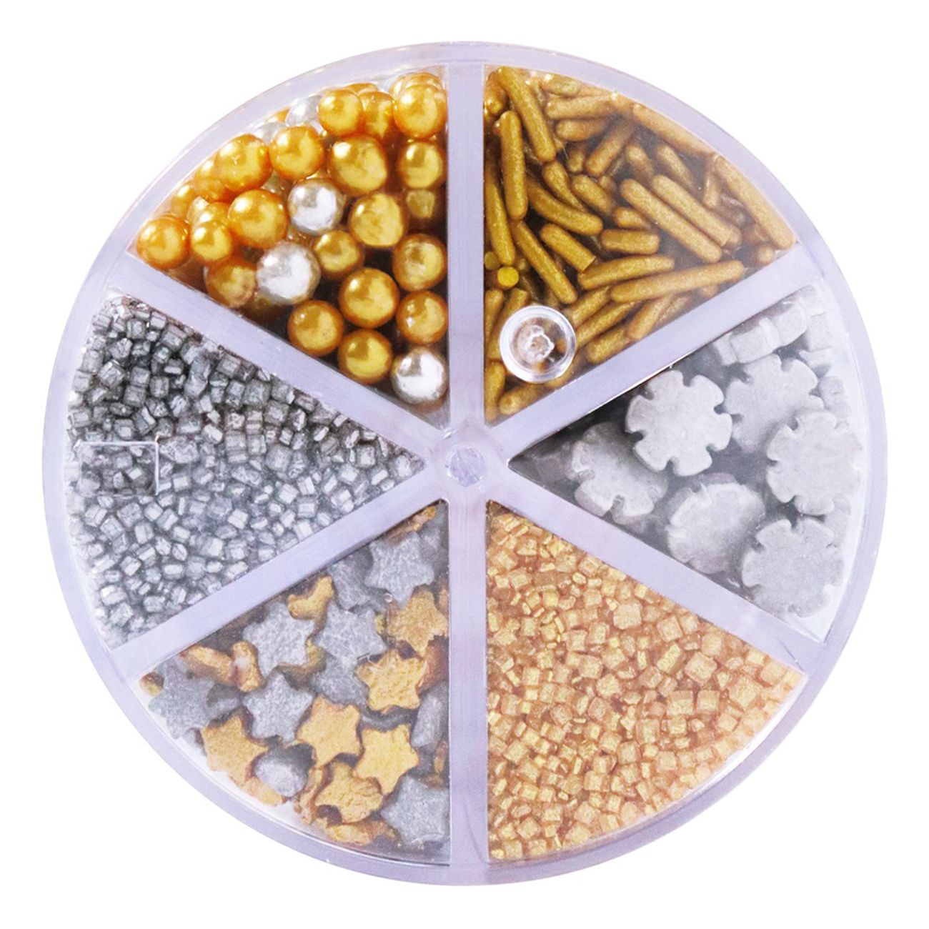 PME Strösselmix Guld/Silver Sparkle