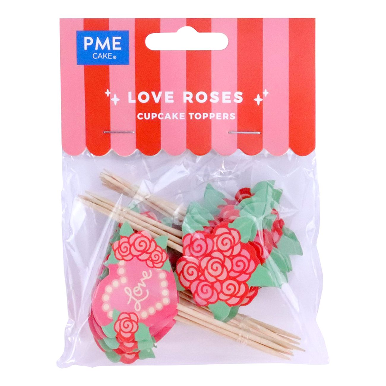 PME Tårtdekorationer Love Roses