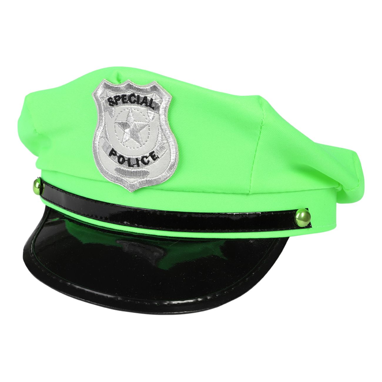 Poliskeps Neongrön