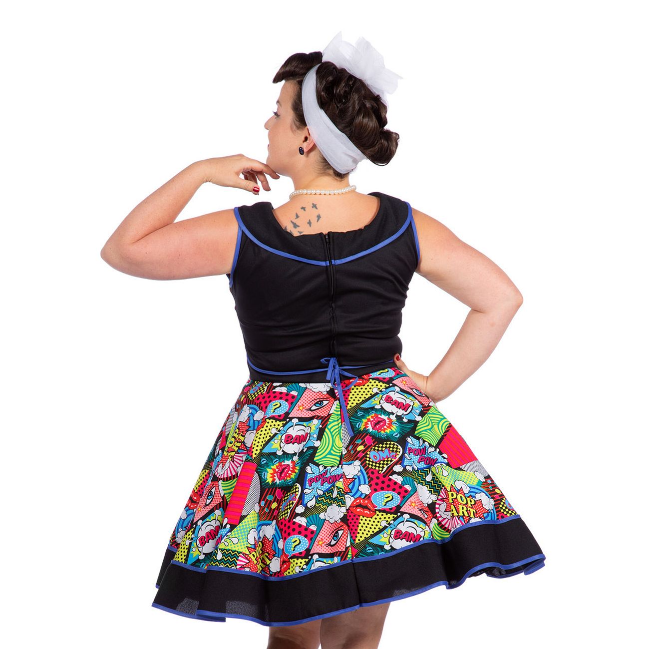 Pop Art -mekko Naamiaisasu
