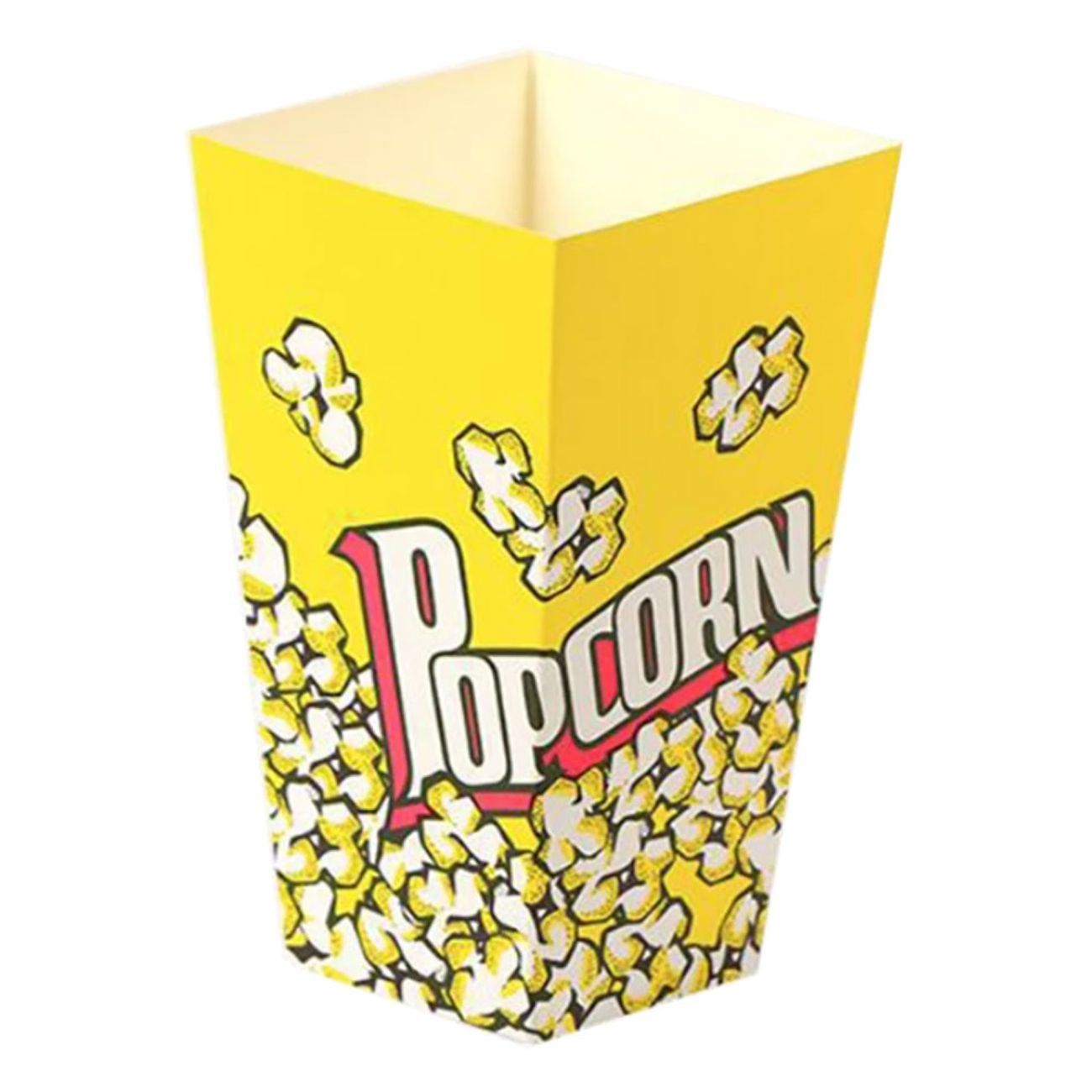 Popcornbägare Gul