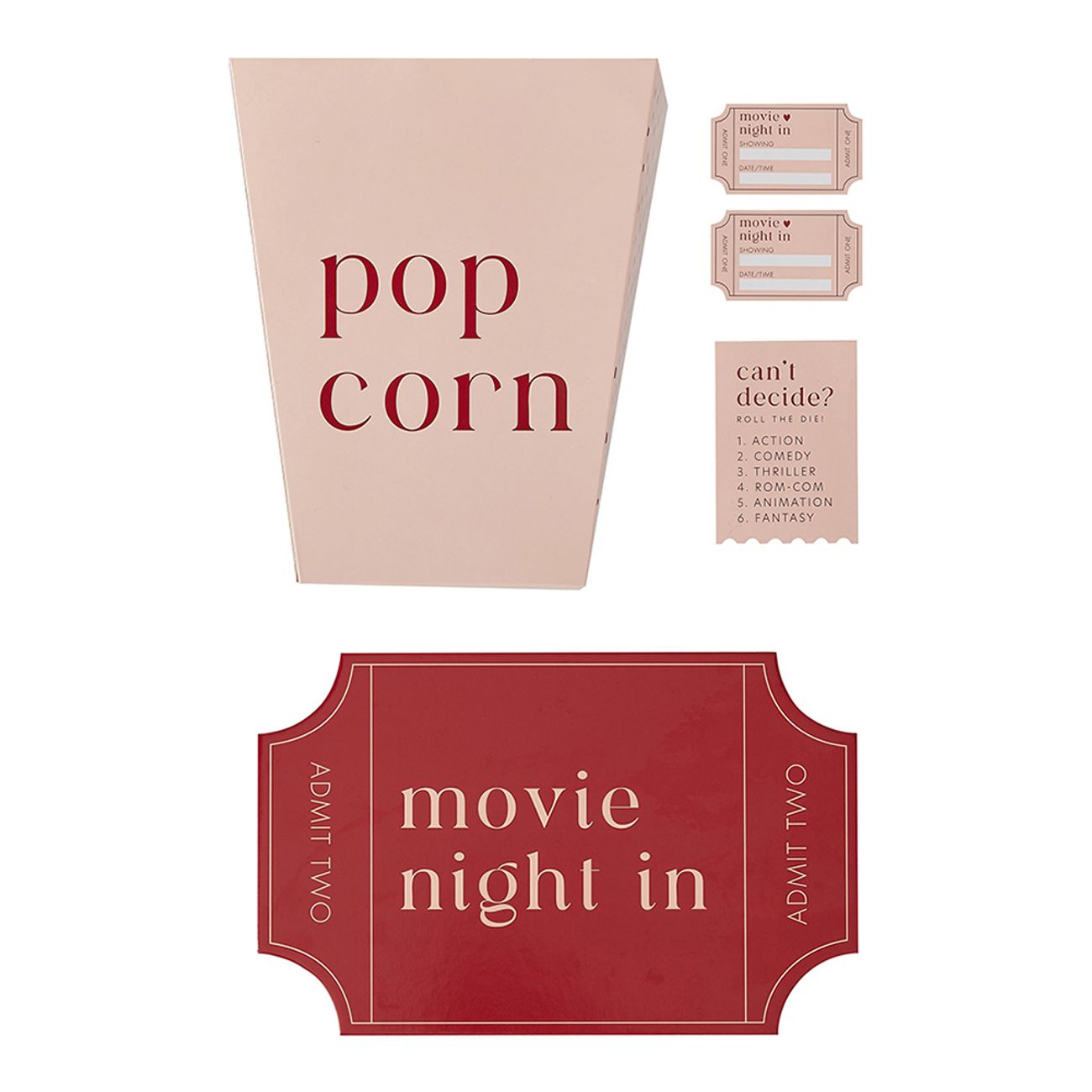 Popcornbägare Kit You & Me