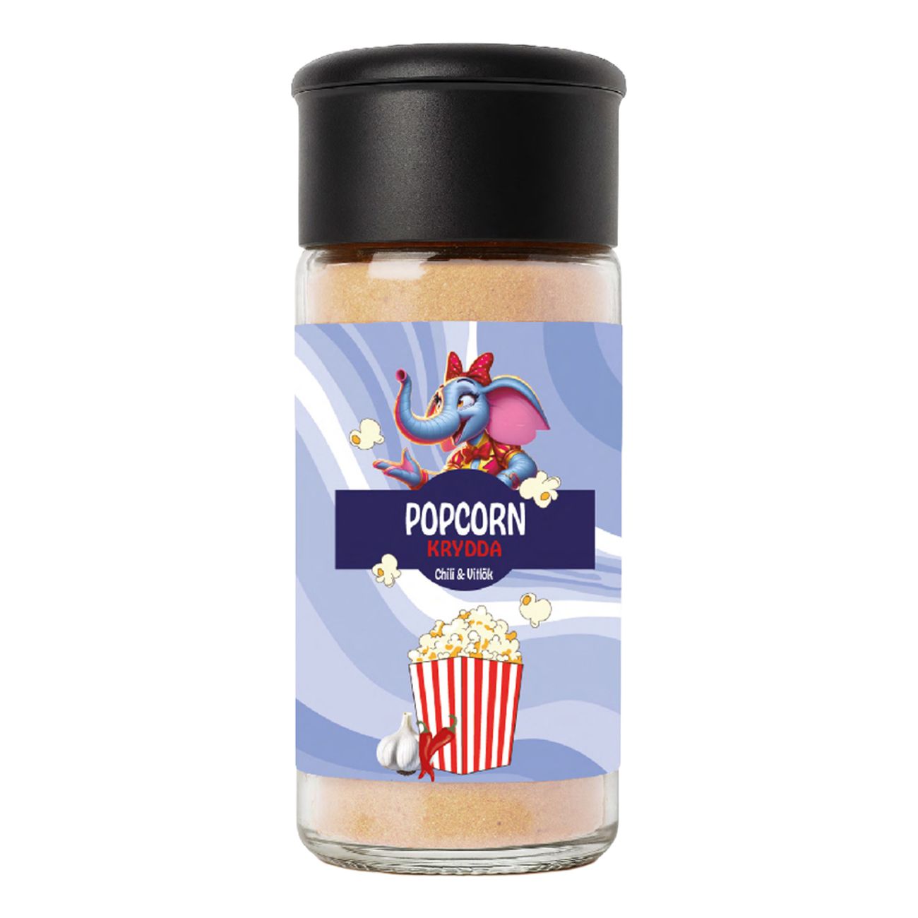 Popcornkrydda Chili & Vitlök