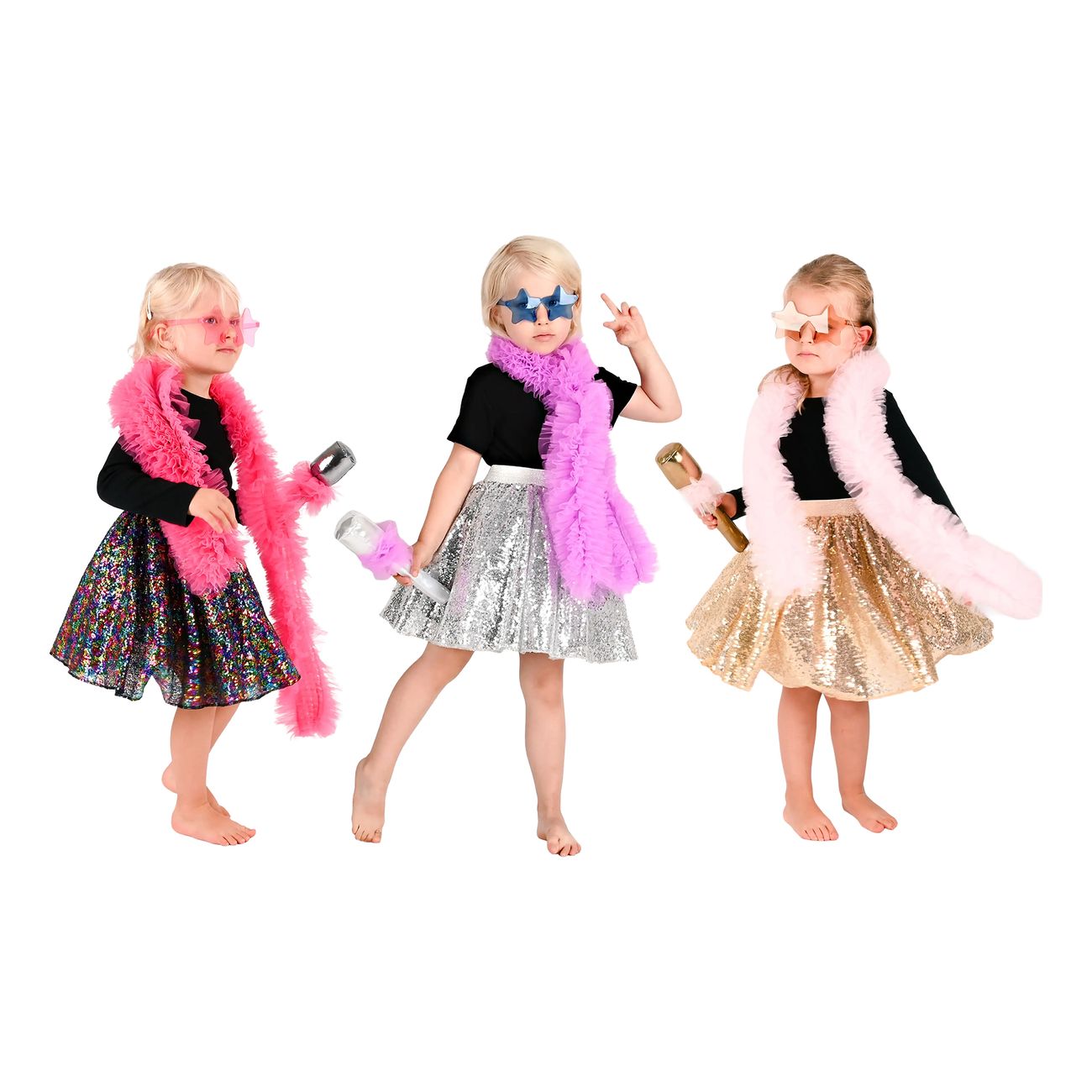 Popstjärna Flerfärgad Tillbehörskit för Barn