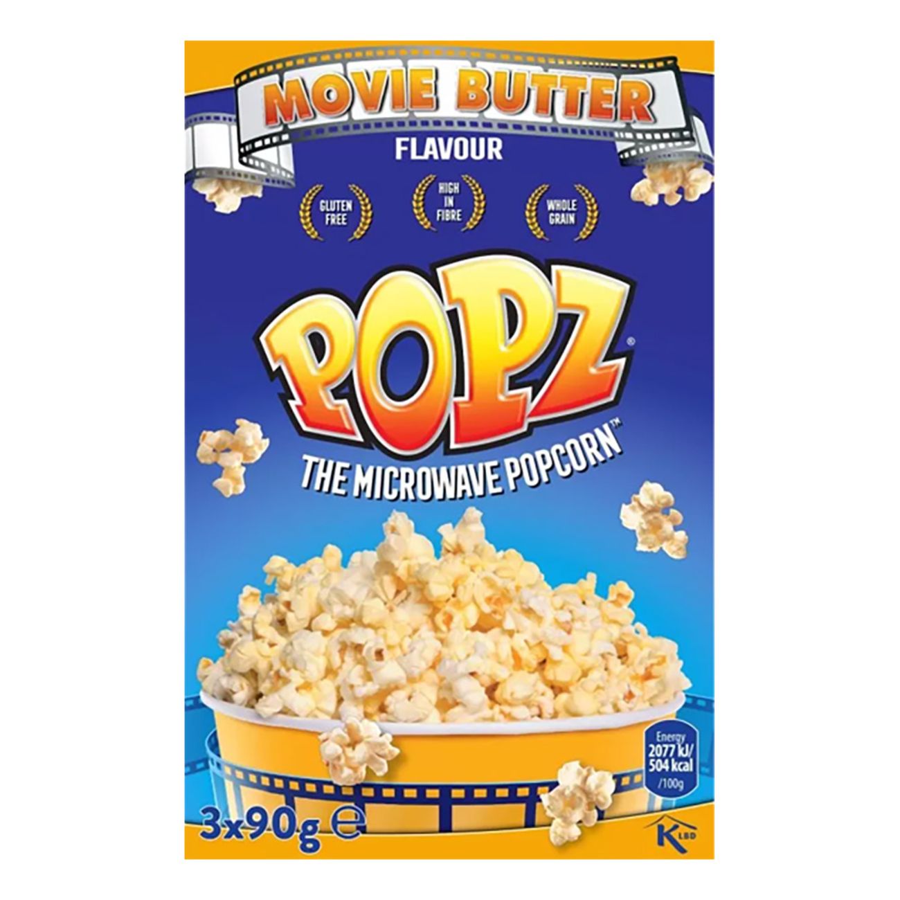 Popz Micropopcorn Smør