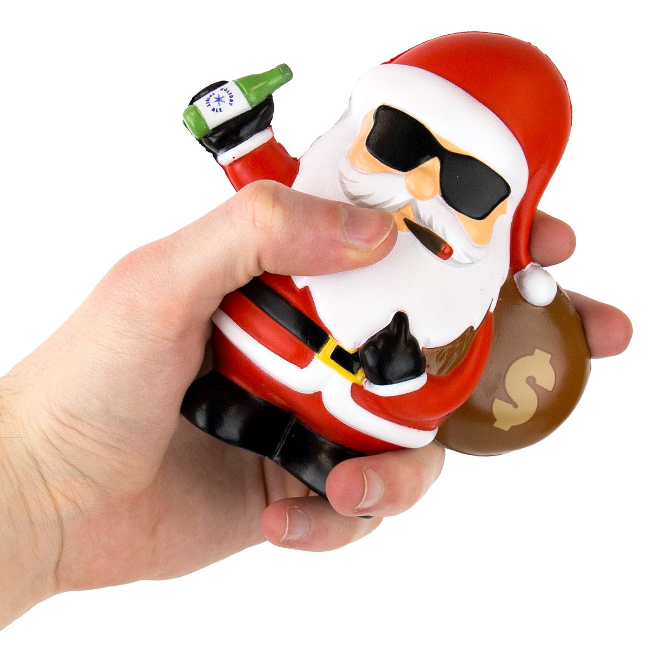 Pratande Stressboll Bad Santa