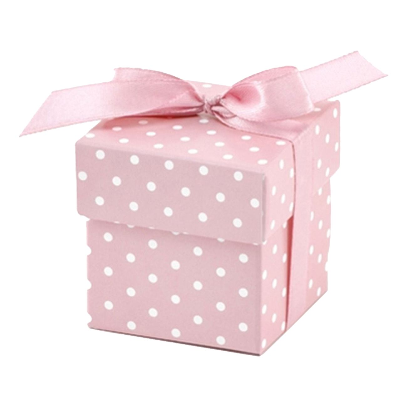 Presentaskar med Sidenband Ljusrosa