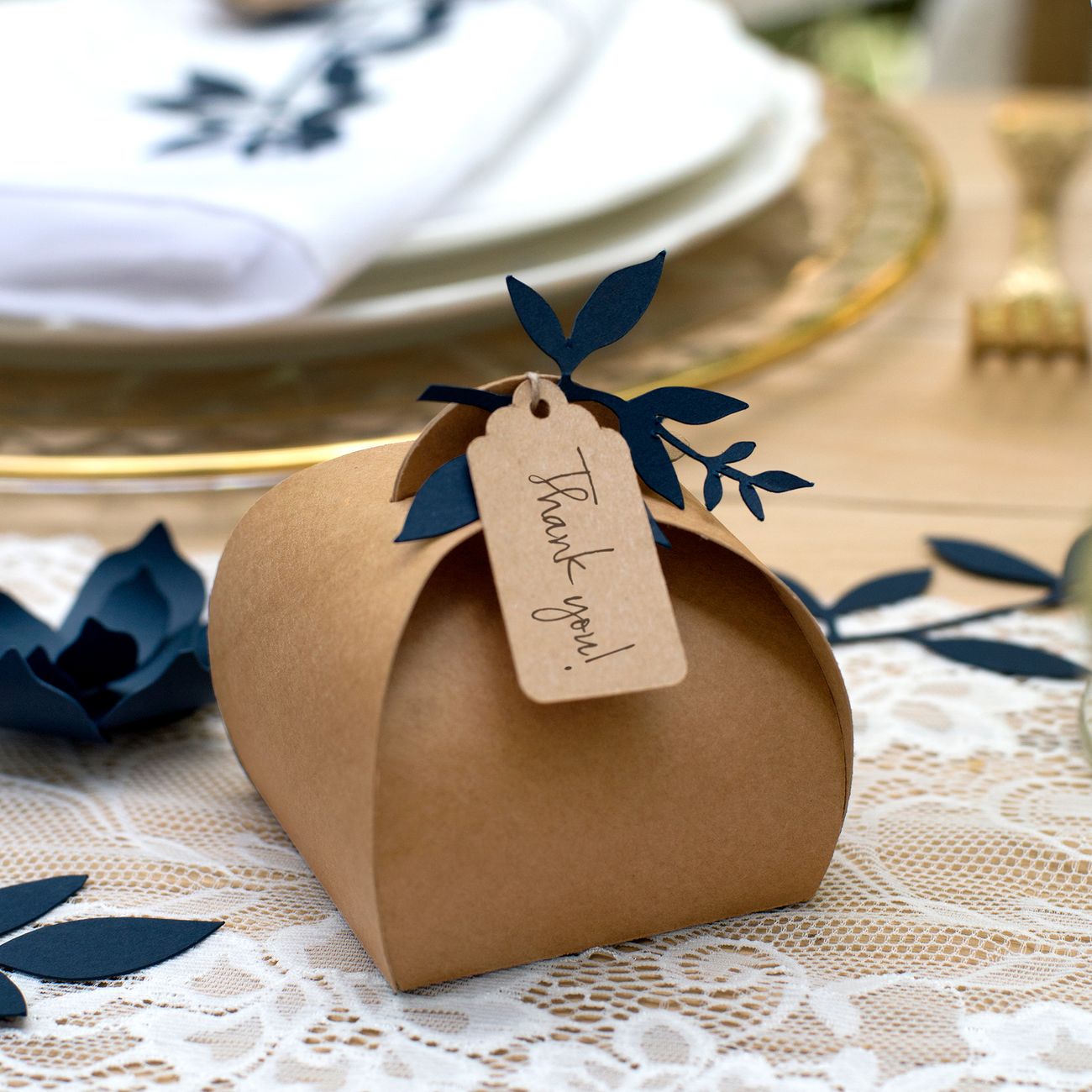 Presentboxar med Etiketter Natur