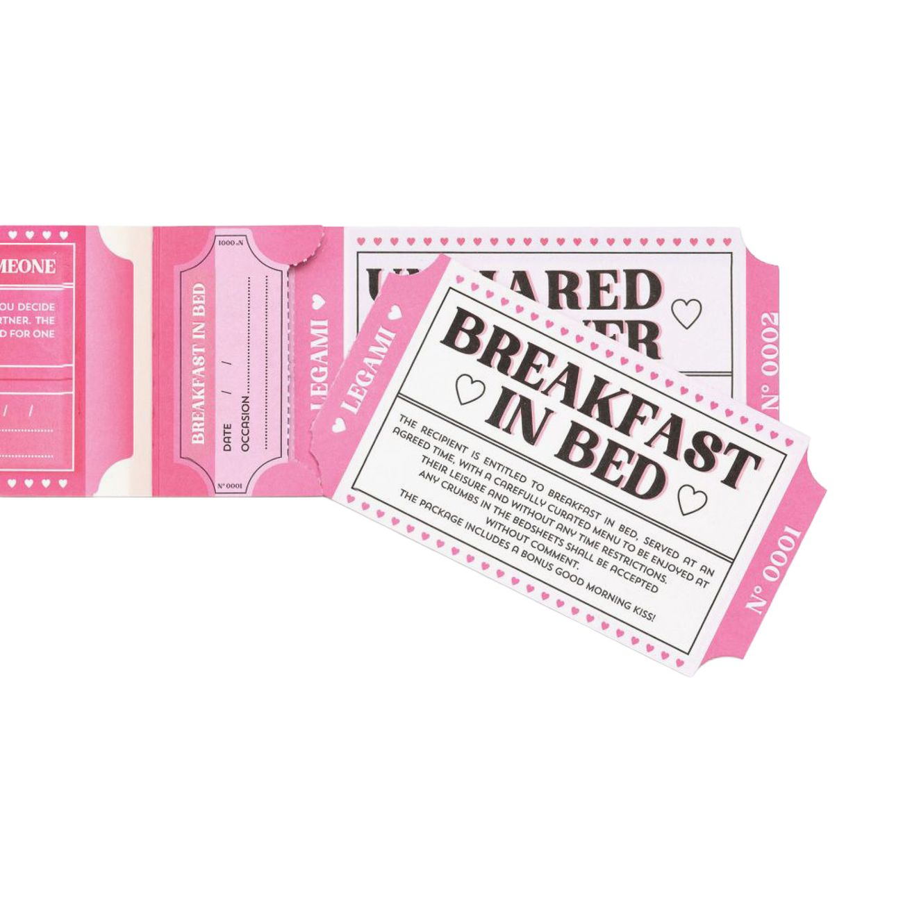 Presentkort Gift Vouchers Romantic