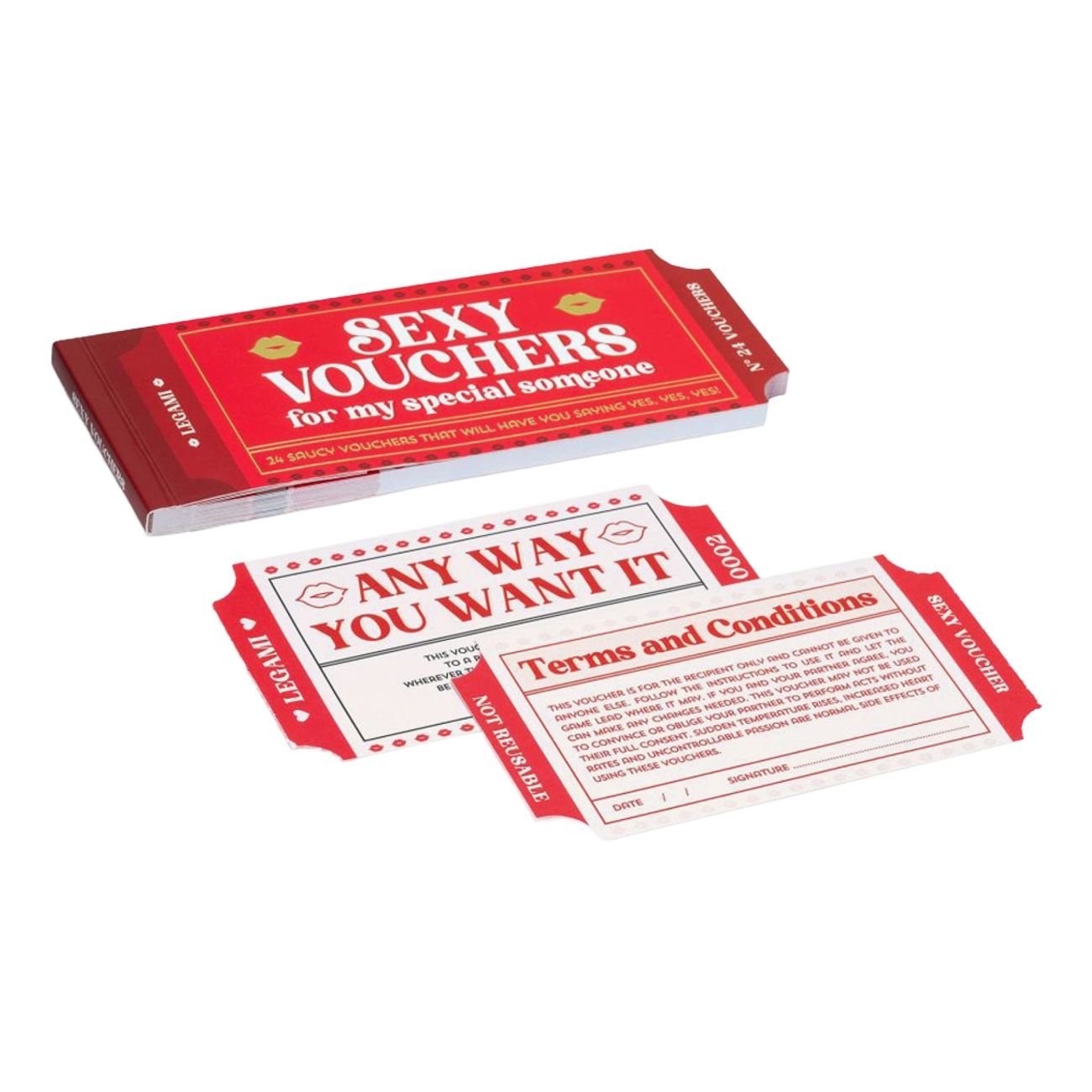 Presentkort Gift Vouchers Sex