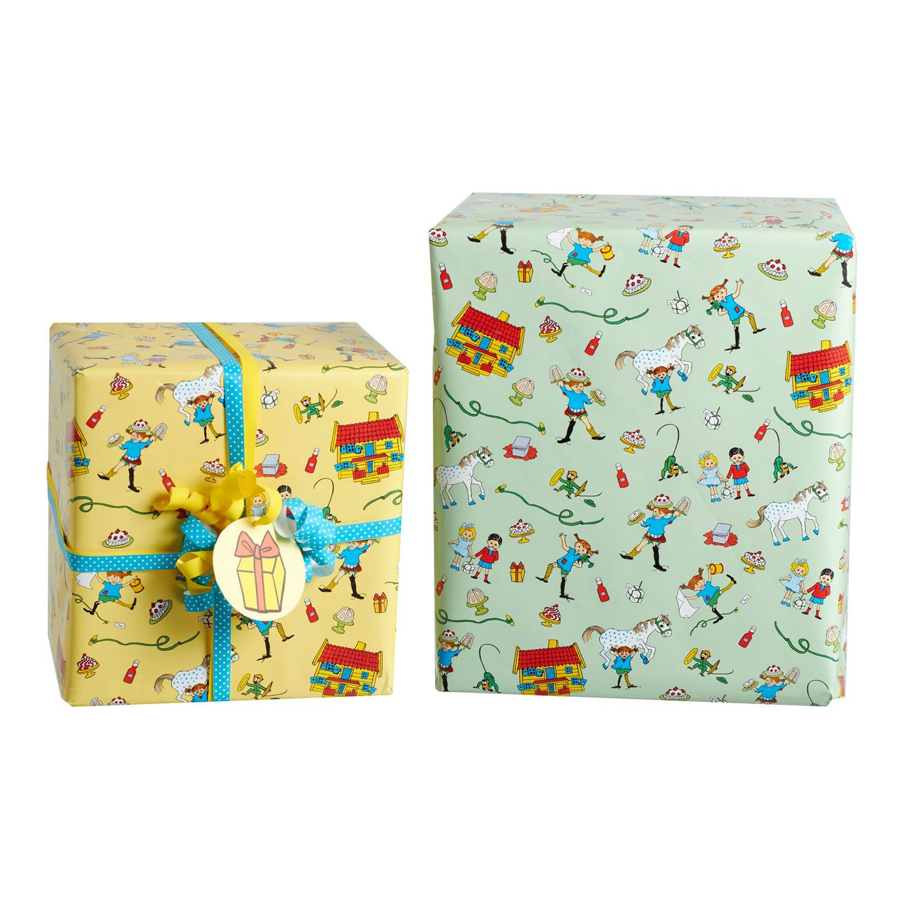 Presentpapper Pippi Långstrump