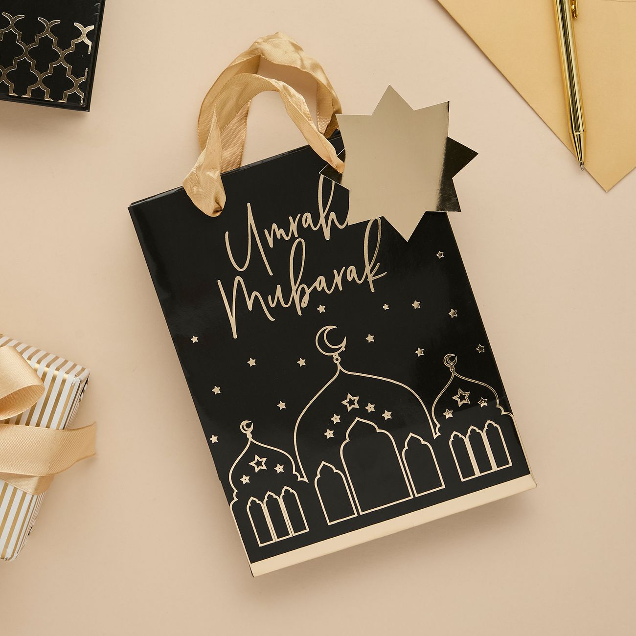 Presentpåsar Umrah Mubarak Små