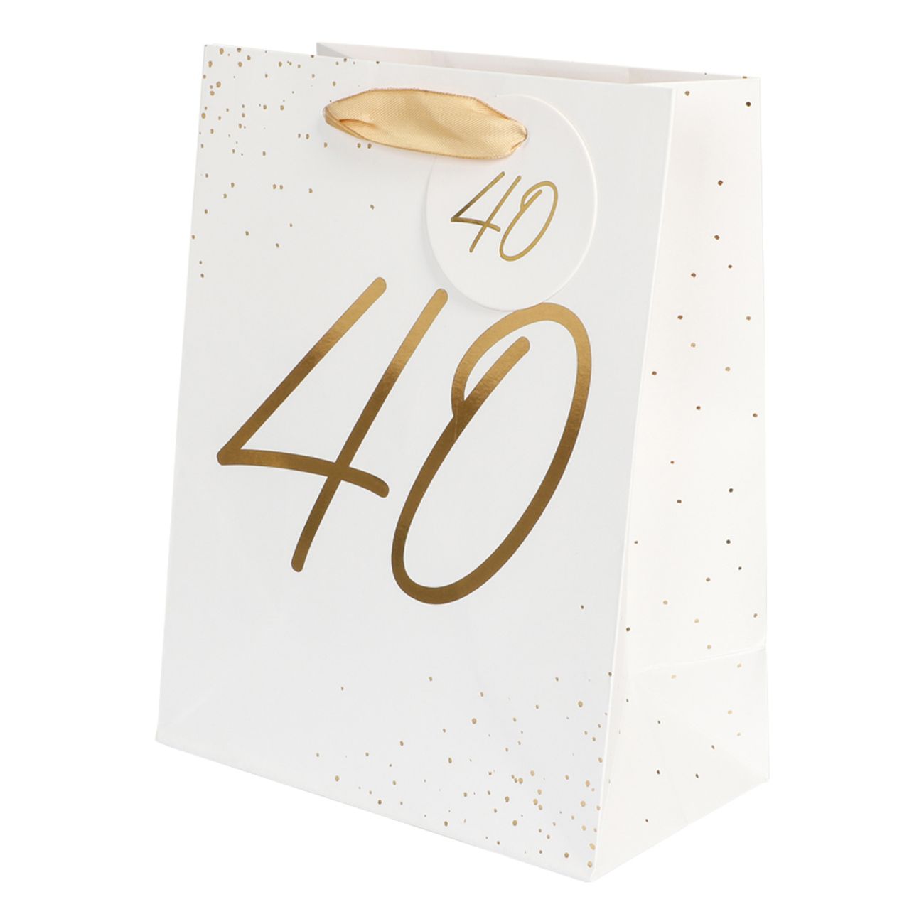Presentpåse 40 Guld