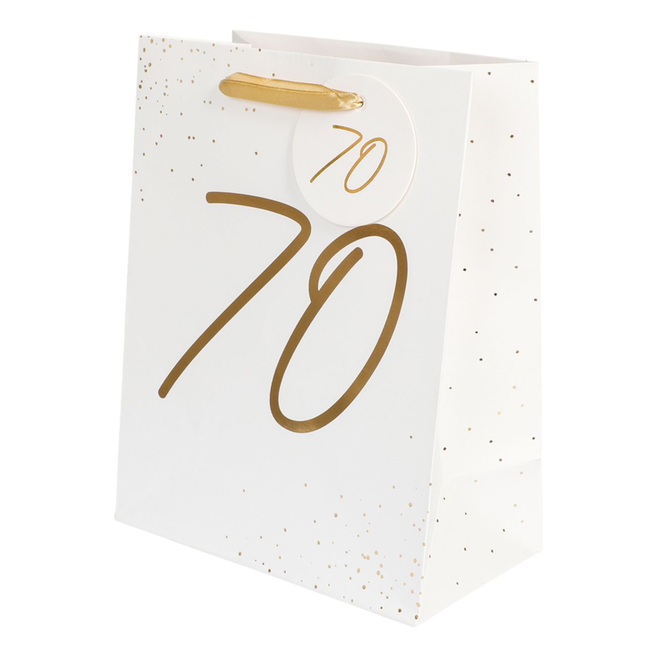 Presentpåse 70 Guld