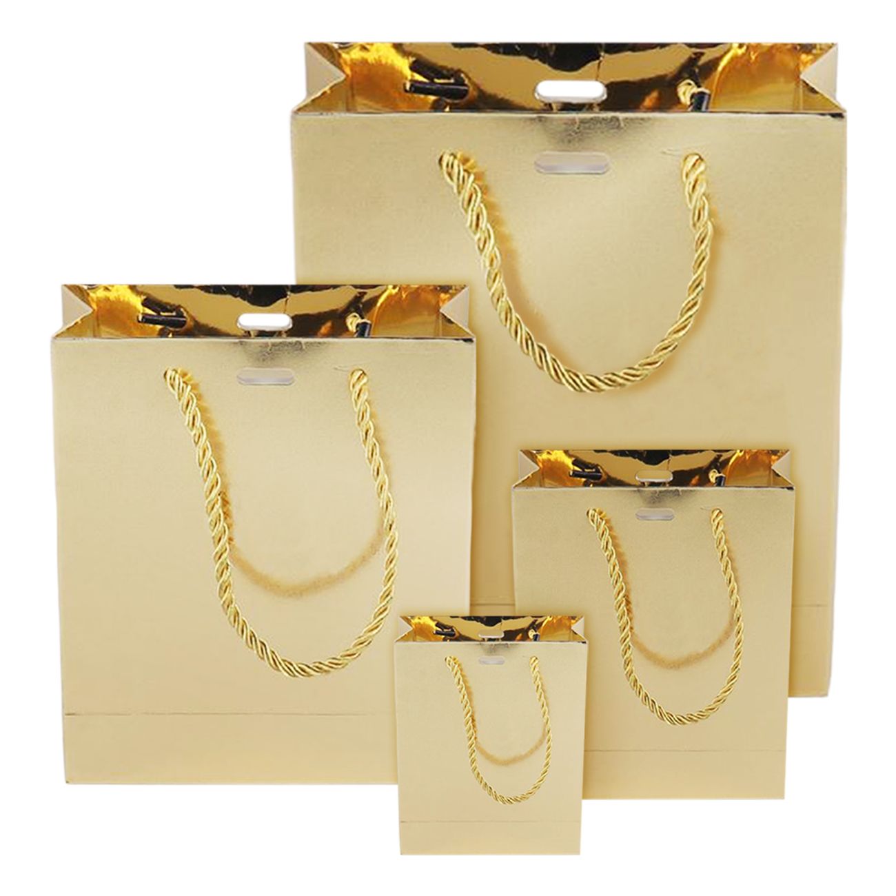 Presentpåse Guld Metallic