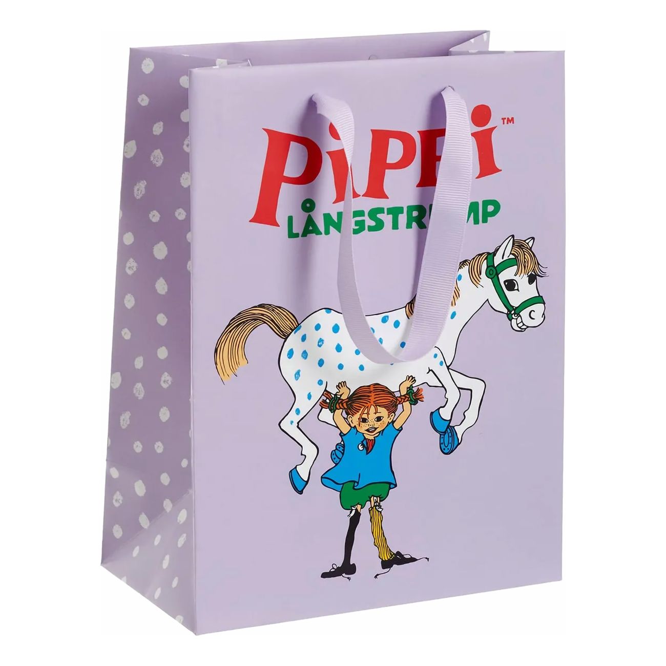 Presentpåse Pippi Långstrump Lila